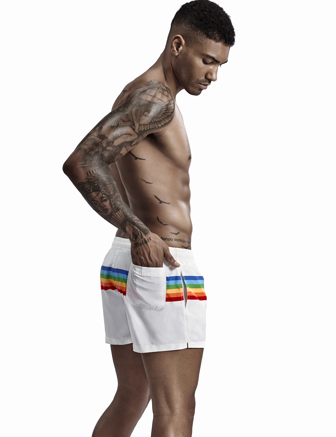 Rainbow Beach Surf Shorts 00601 | dmunderwear detail image 7