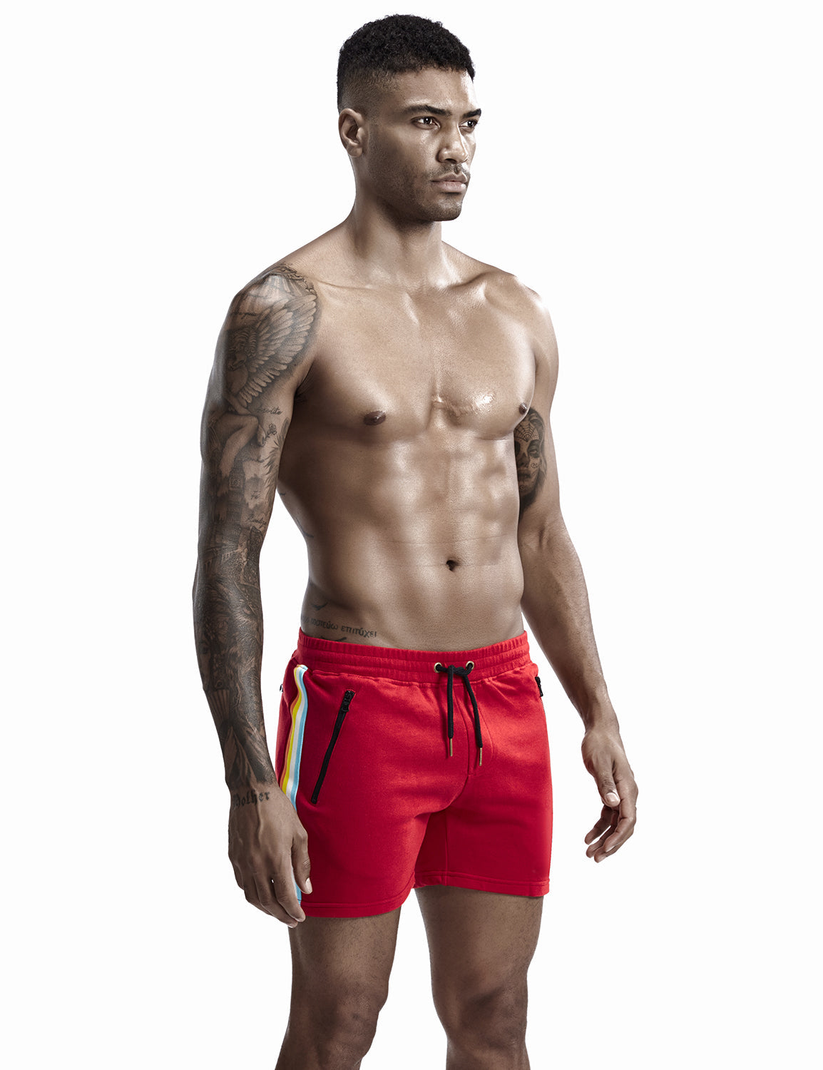 Rainbow Stripes Shorts 0501 | dmunderwear detail image 9