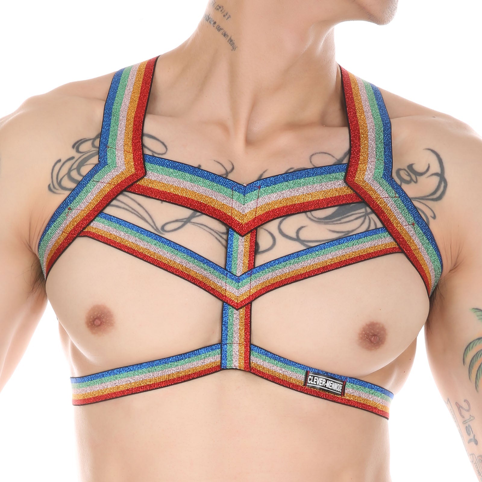 Rainbow V-Strap Harness | dmunderwear