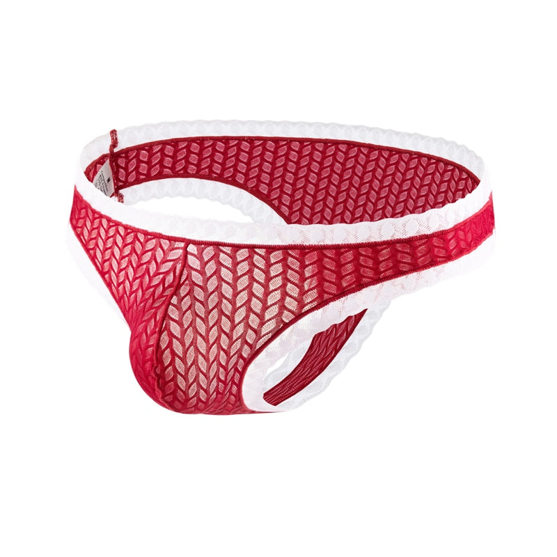 Regal Frilled Thong | dmunderwear detail image 9