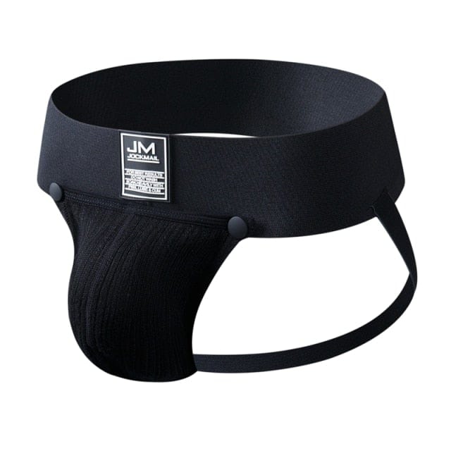 Retro Buttoned Jockstrap | dmunderwear detail image 3