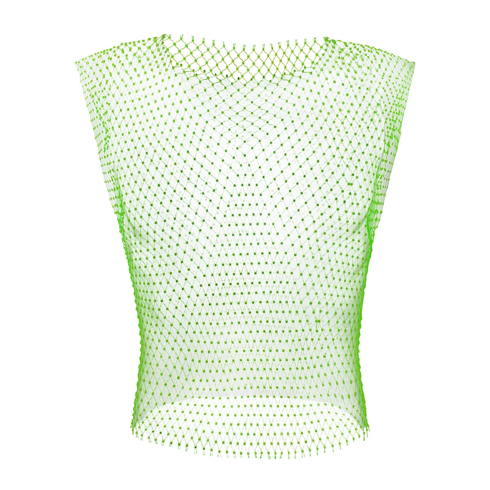 Rhinestone Fishnet Tank | dmunderwear detail image 17