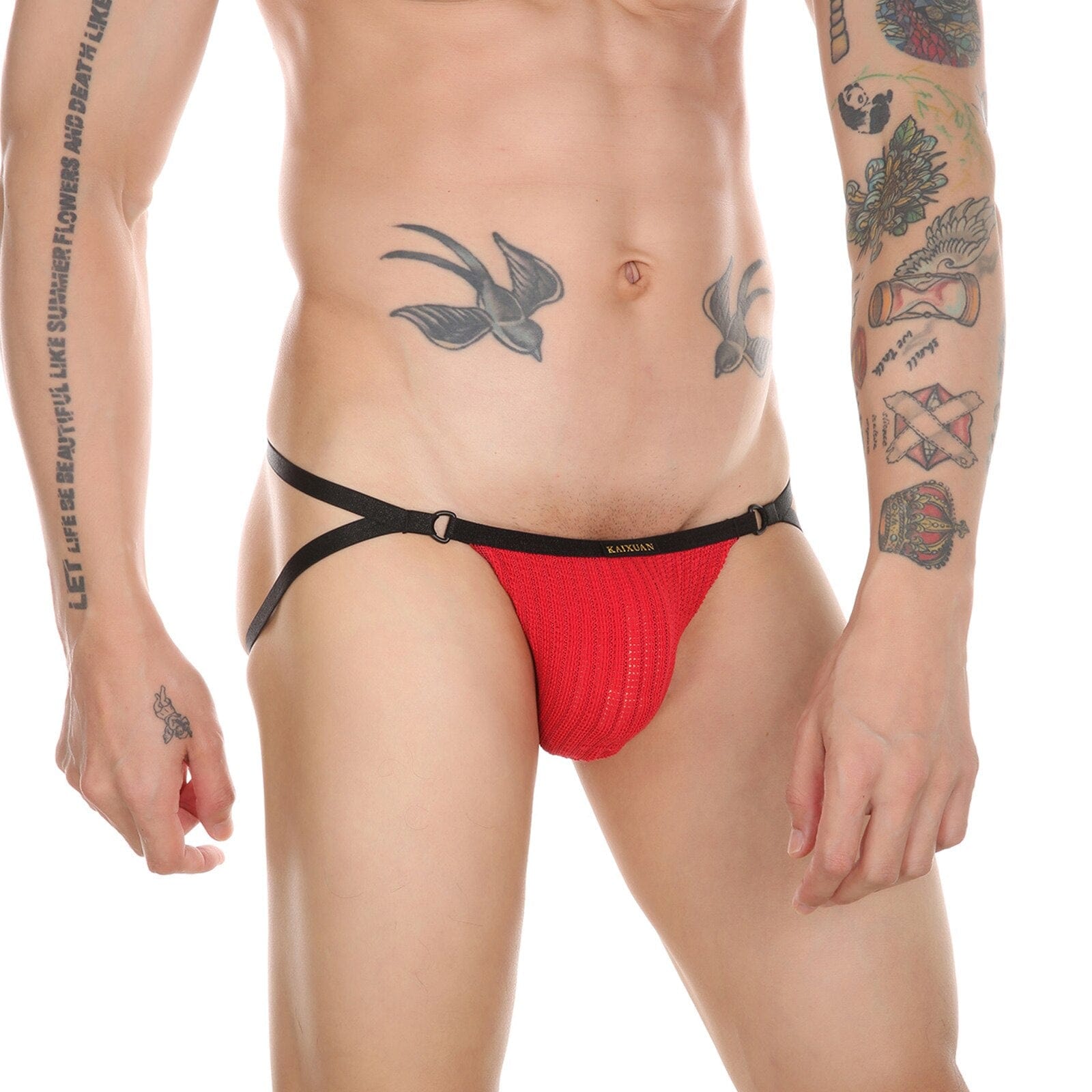 Ribbed Sport Mini Jock | dmunderwear detail image 10