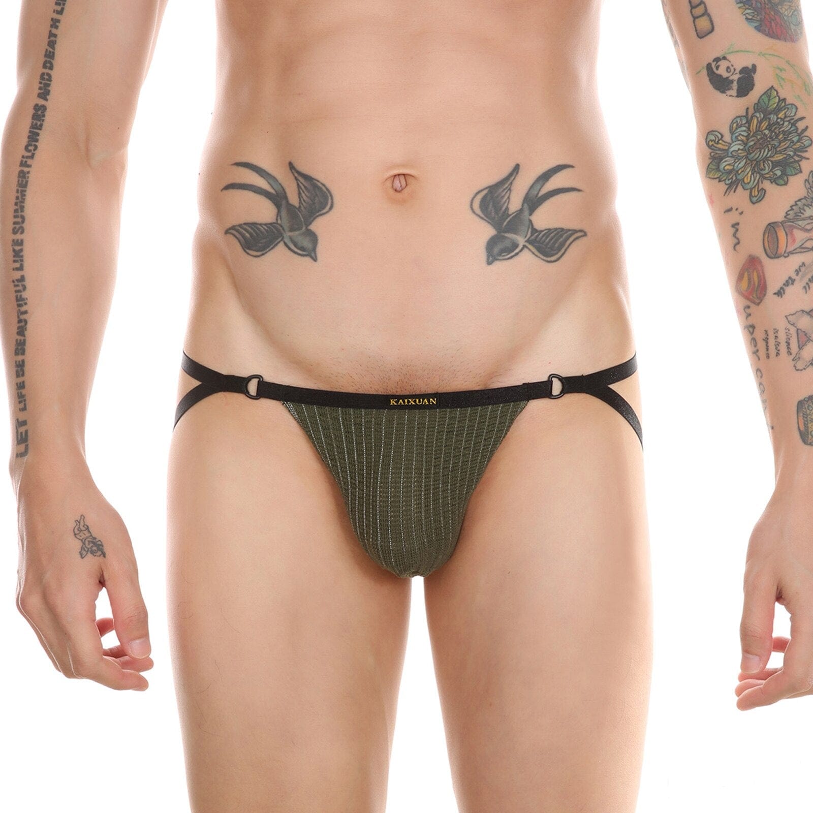 Ribbed Sport Mini Jock | dmunderwear detail image 15