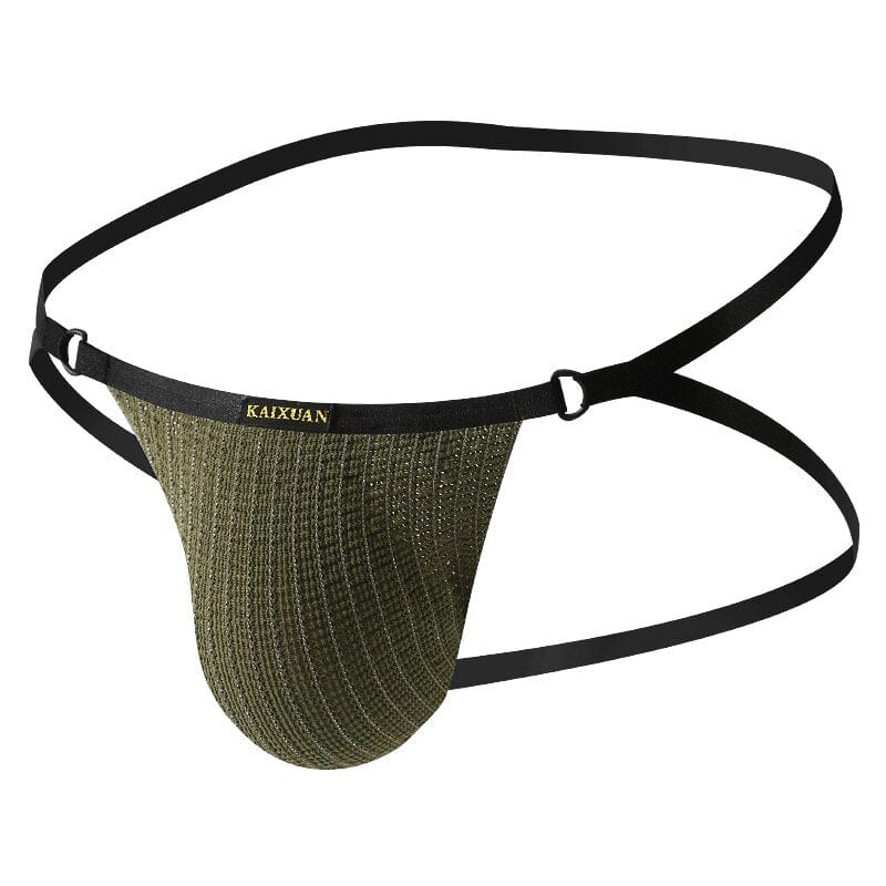 Ribbed Sport Mini Jock | dmunderwear detail image 17
