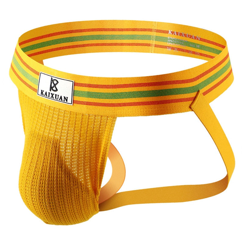 Ribbed Sport Jockstrap | dmunderwear detail image 11