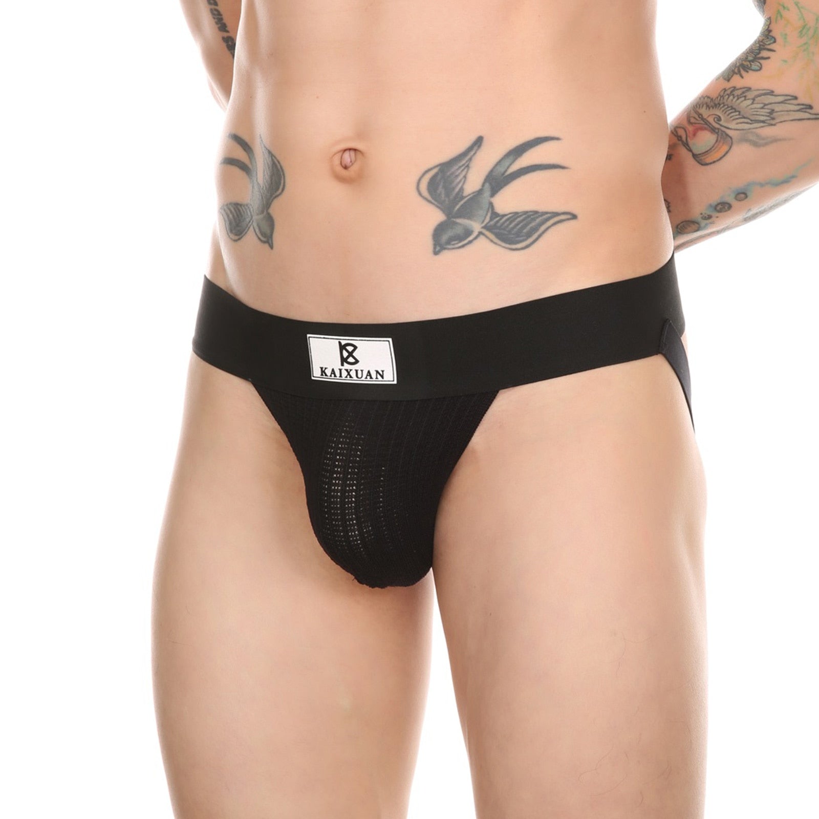 Ribbed Sport Jockstrap | dmunderwear detail image 12