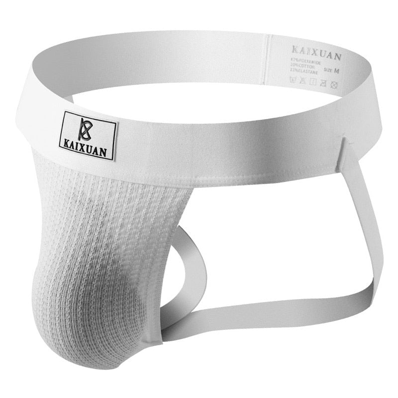 Ribbed Sport Jockstrap | dmunderwear detail image 17
