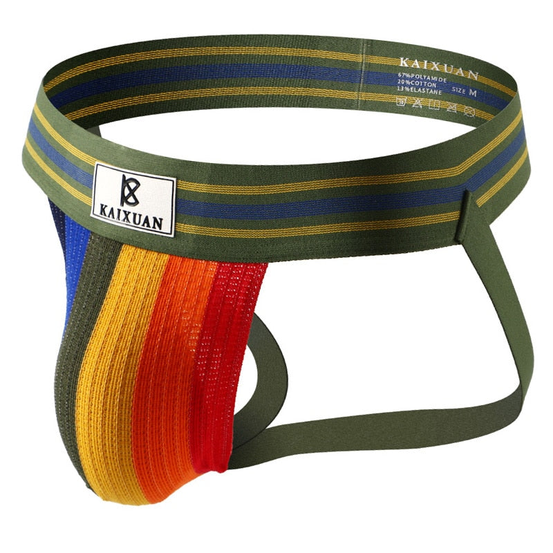 Ribbed Sport Jockstrap | dmunderwear detail image 6