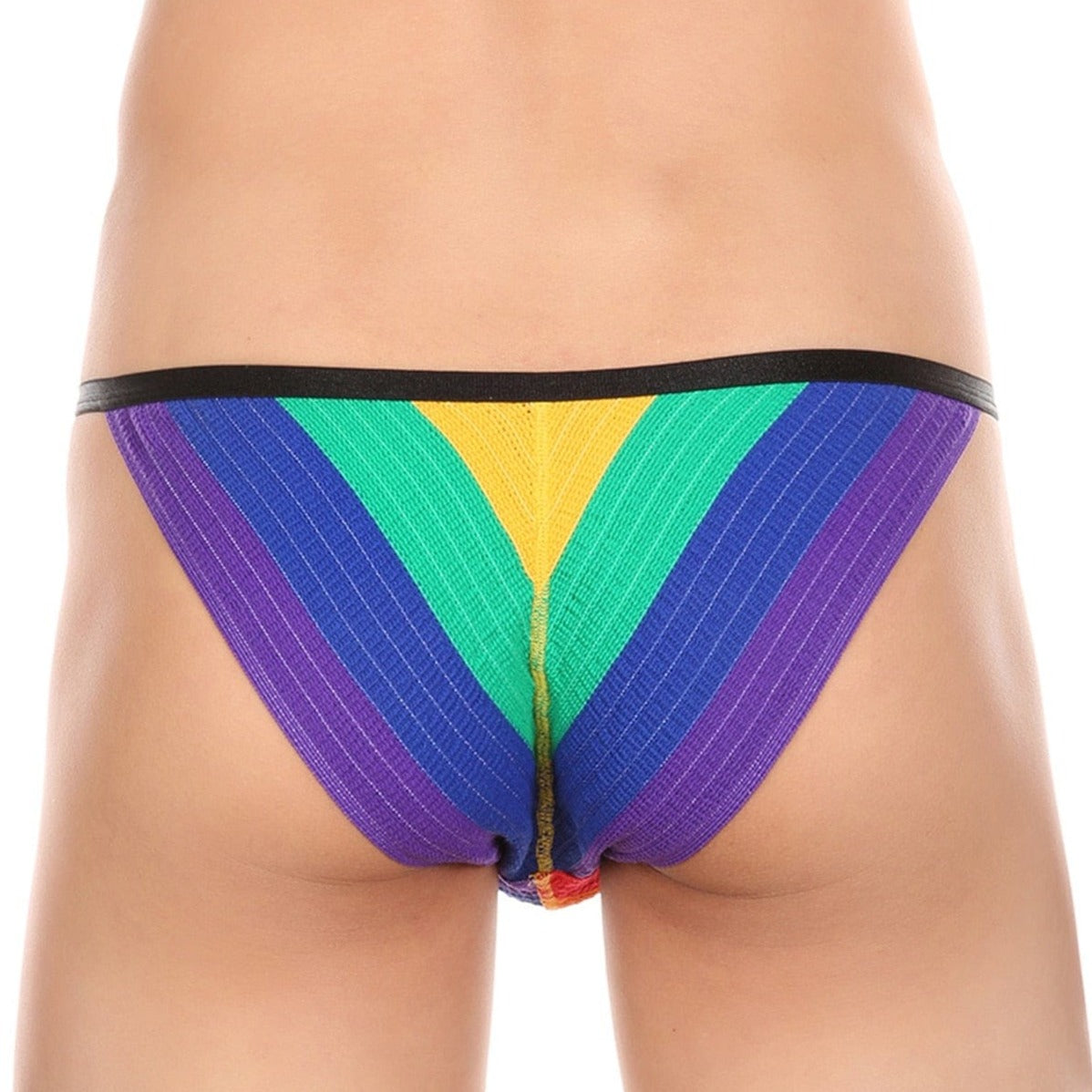 Ribbed Striped Sport Bikini | dmunderwear