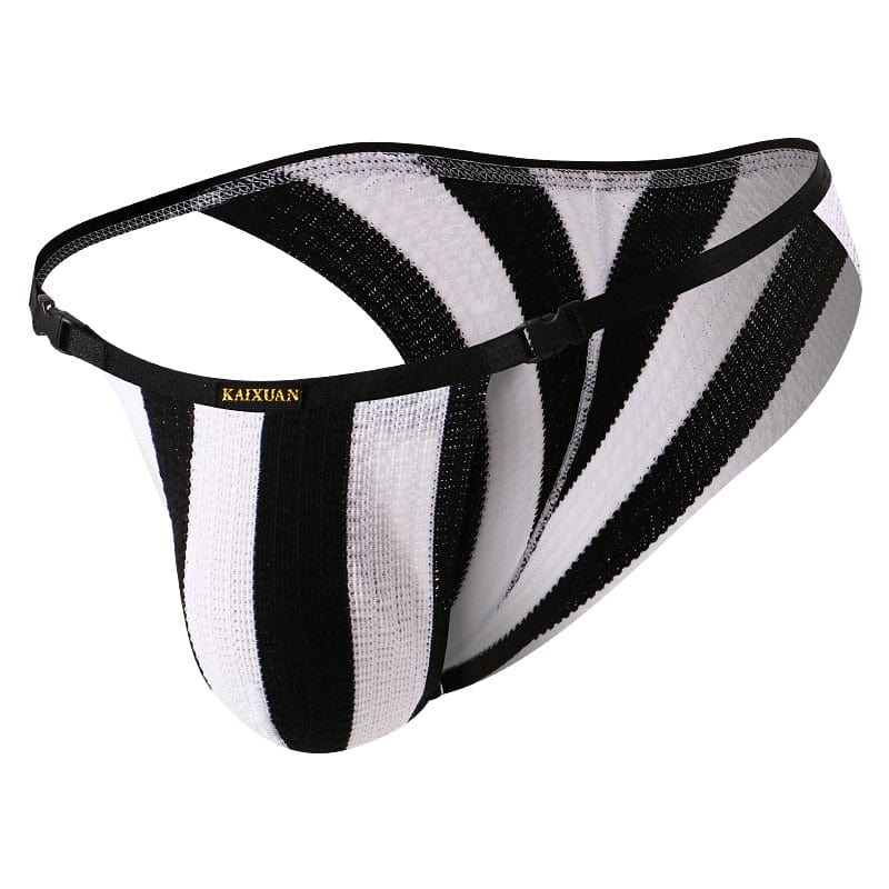 Ribbed Striped Sport Bikini | dmunderwear detail image 6