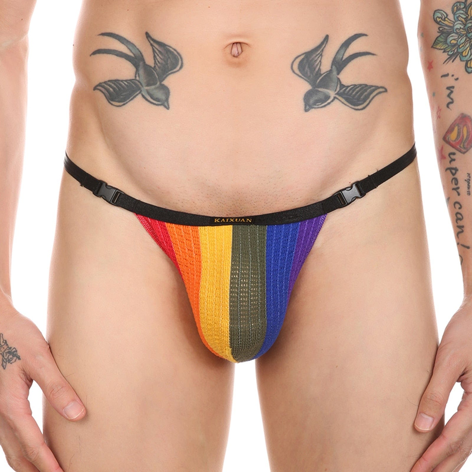 Ribbed Striped Sport Bikini | dmunderwear detail image 7