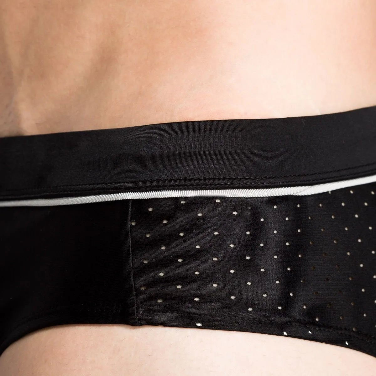 Ring Around Side Mesh Swim Briefs | dmunderwear detail image 5
