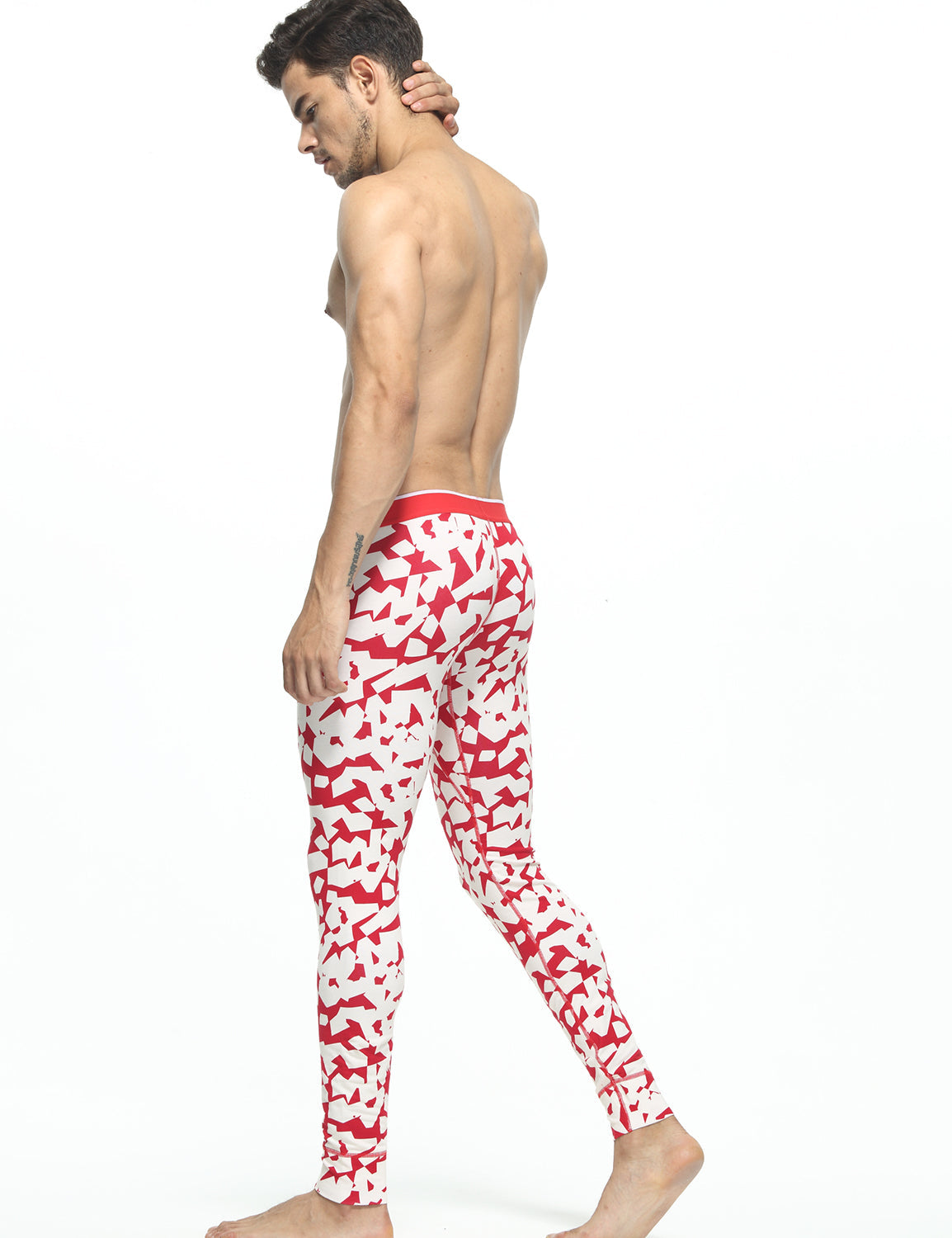 Low Rise Long Underwear Visual Arts Long John 60401 | dmunderwear detail image 2