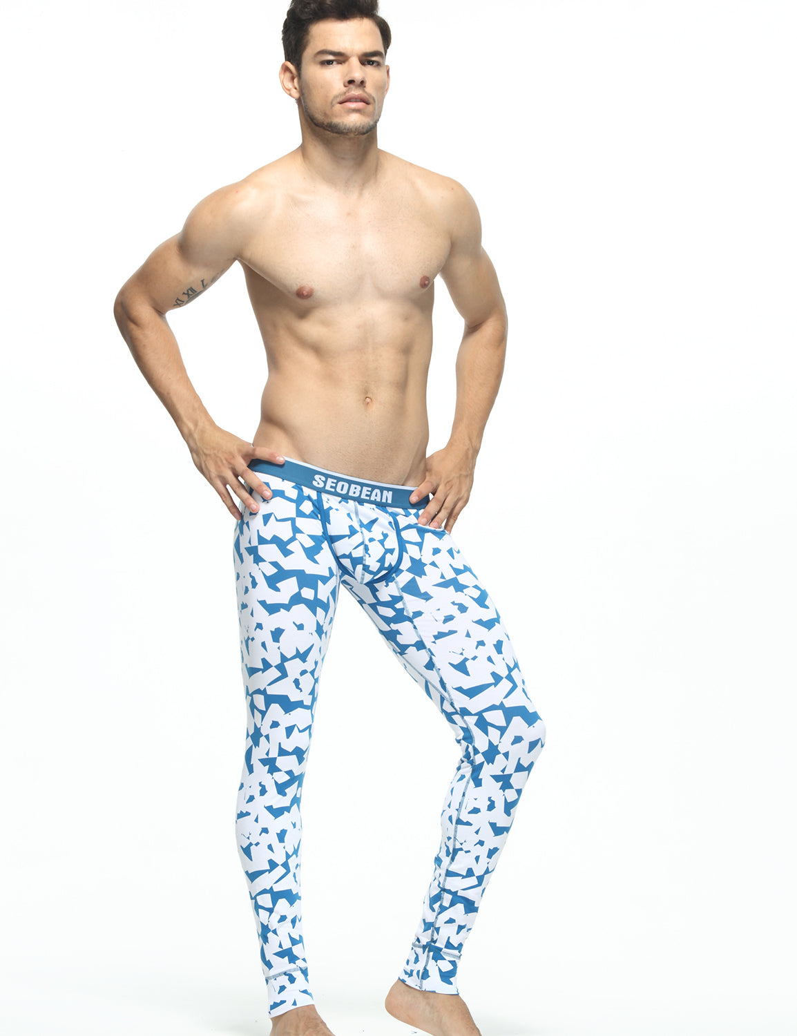 Low Rise Long Underwear Visual Arts Long John 60401 | dmunderwear detail image 6