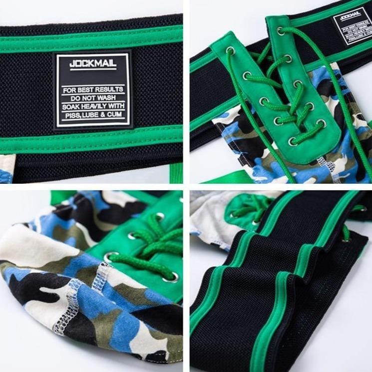 Rough Drawstring Jockstrap | dmunderwear detail image 4