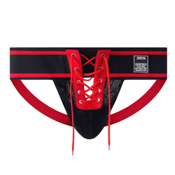 Rough Drawstring Jockstrap | dmunderwear detail image 8