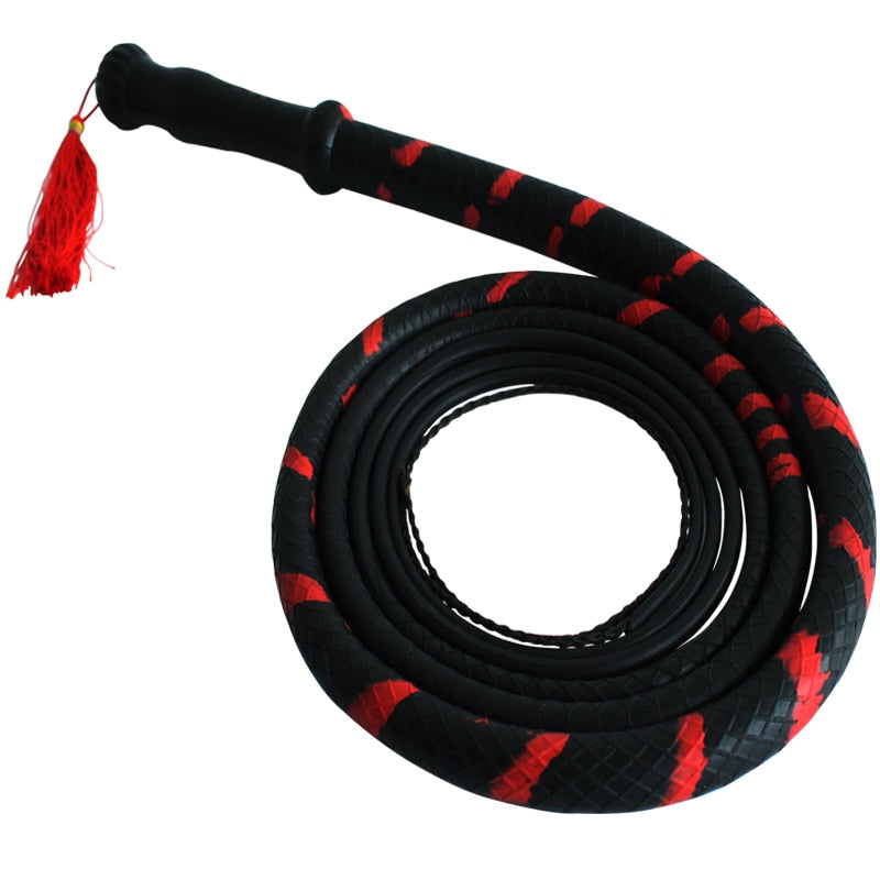 Rubber Bondage Whip | dmunderwear