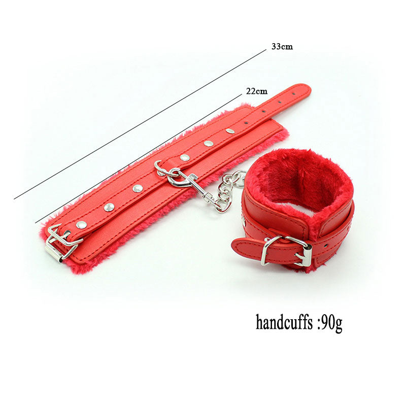 S&M Whip And Handcuffs Set | dmunderwear detail image 3