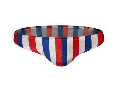 ORVLS Saint-Tropez Striped Swim Briefs | dmunderwear detail image 13