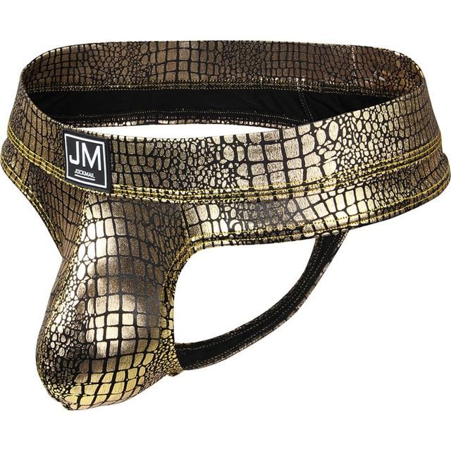 Scale Metallic Thong | dmunderwear detail image 9