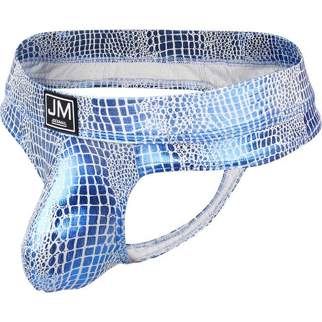 ORVLS Scale Metallic Thong | dmunderwear detail image 10