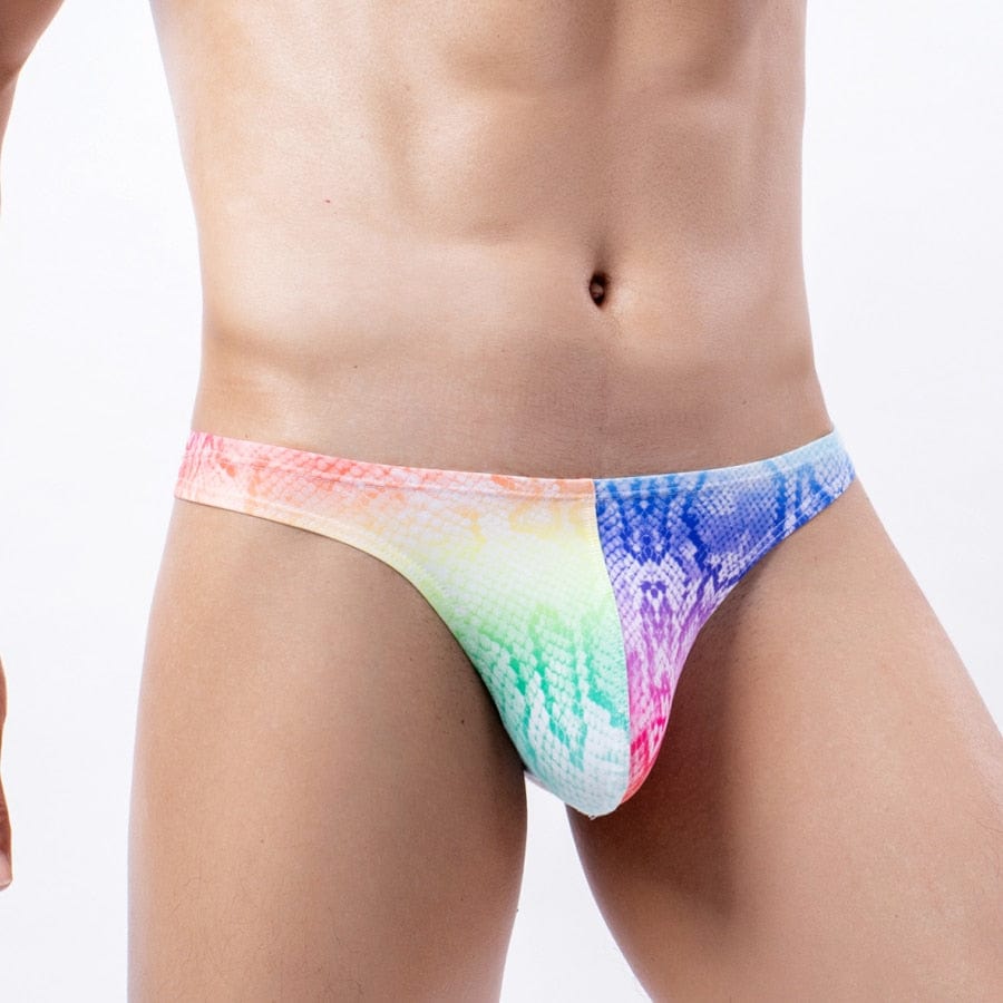 Scaled Spectrum Thong | dmunderwear detail image 2