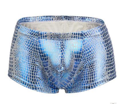 ORVLS Scales Square Cut Swim Trunks | dmunderwear detail image 5