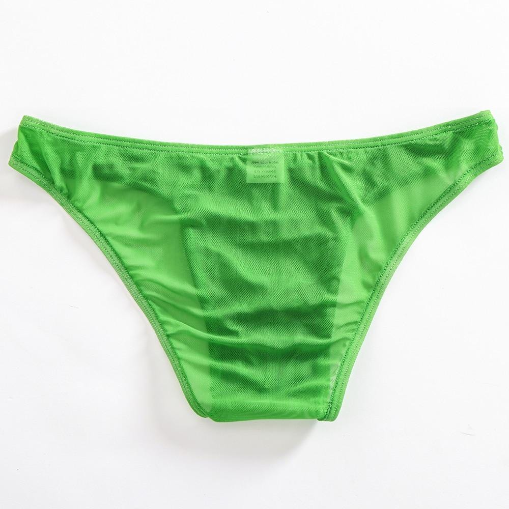 Seductive Sheer Bikini Briefs | dmunderwear detail image 2