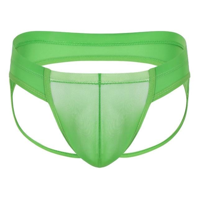 Seductive Sheer Jockstrap | dmunderwear detail image 2