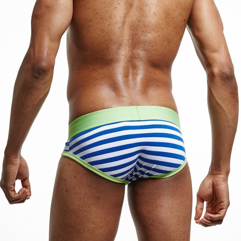 Seeinner Striped Briefs | dmunderwear detail image 6