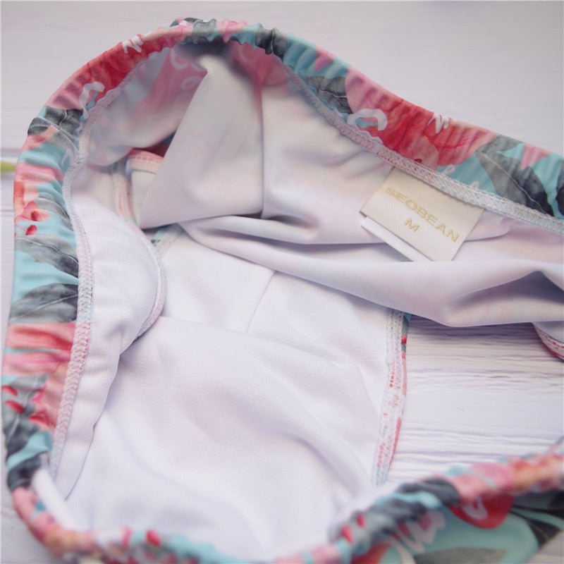 ORVLS Seobean Floral Swim Briefs | dmunderwear detail image 7