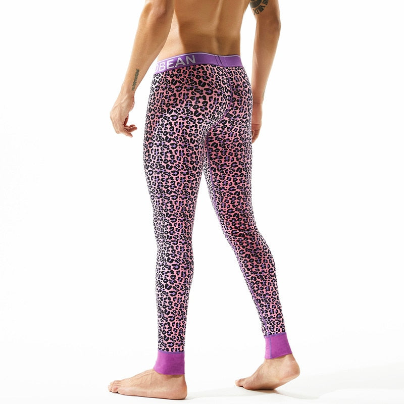 Seobean Funky Leopard Thermal Leggings / Underwear | dmunderwear
