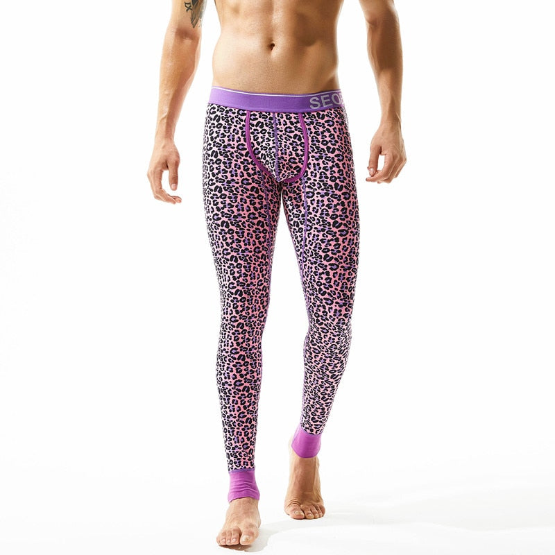 Seobean Funky Leopard Thermal Leggings / Underwear | dmunderwear detail image 12