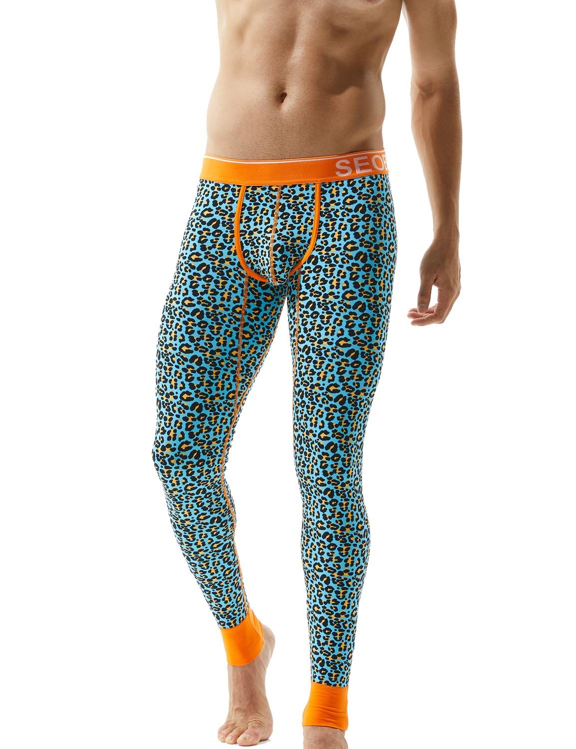 Seobean Funky Leopard Thermal Leggings / Underwear | dmunderwear detail image 18