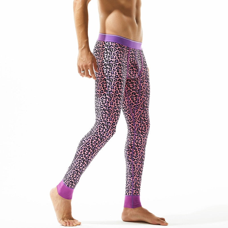 Seobean Funky Leopard Thermal Leggings / Underwear | dmunderwear detail image 6