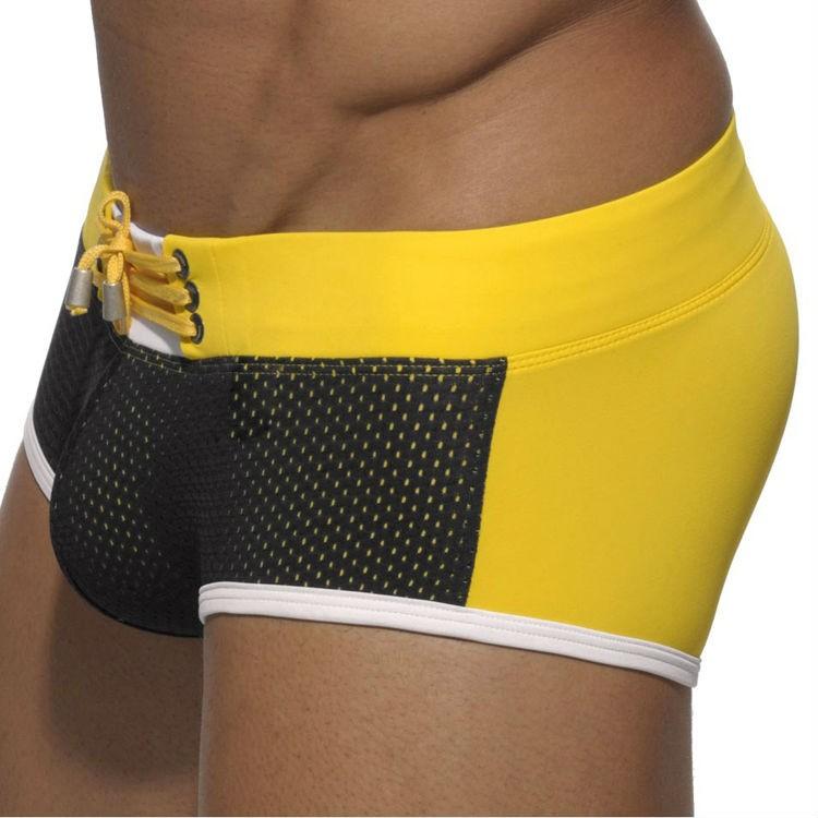 Seobean Laced Mesh Swim Trunks | dmunderwear detail image 3