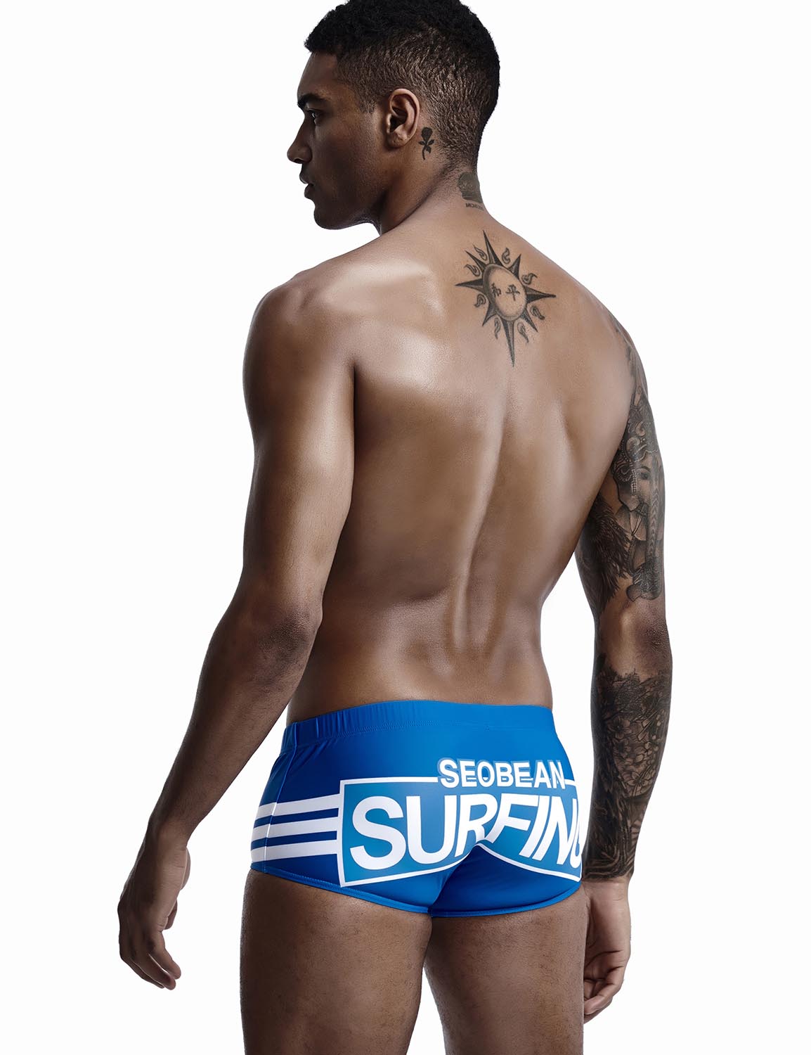 Low Rise Boxer Brief Swimwear 90806 | dmunderwear detail image 2