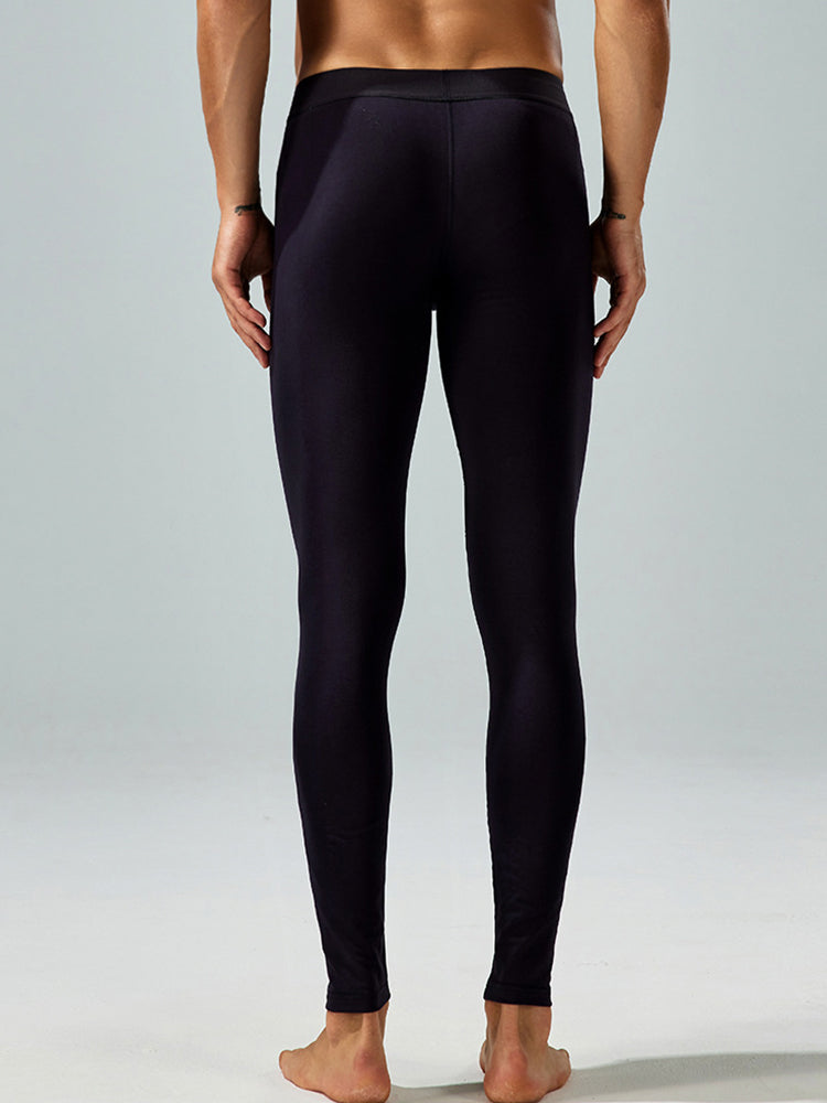 Seobean Men's Thin Autumn and Winter Essential Thermal Underwear Long Pants | dmunderwear detail image 13
