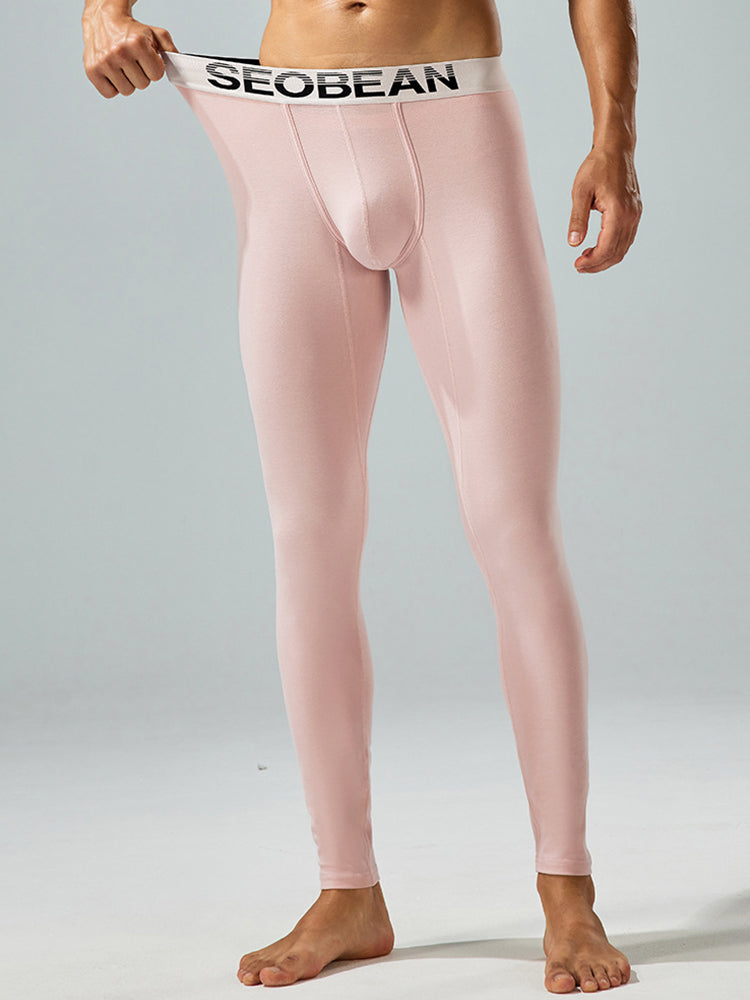 Seobean Men's Thin Autumn and Winter Essential Thermal Underwear Long Pants | dmunderwear detail image 20