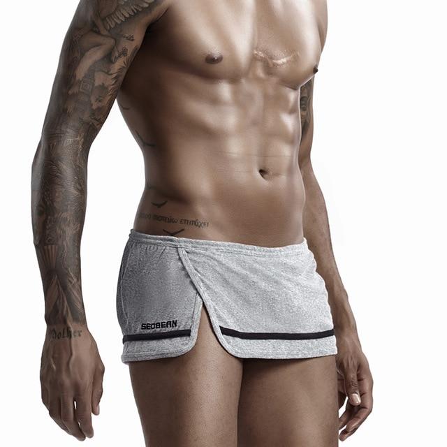 Seobean Running Shorts with Hidden Briefs | dmunderwear detail image 7