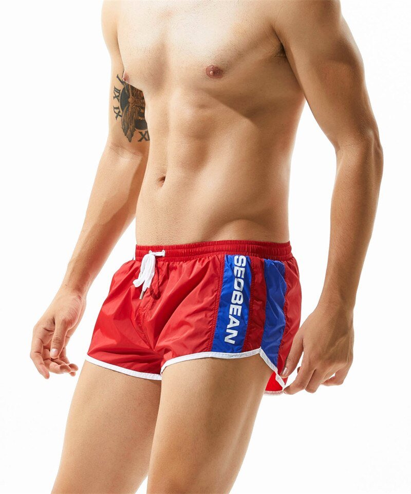 ORVLS Seobean Square Cut Board Shorts | dmunderwear detail image 4