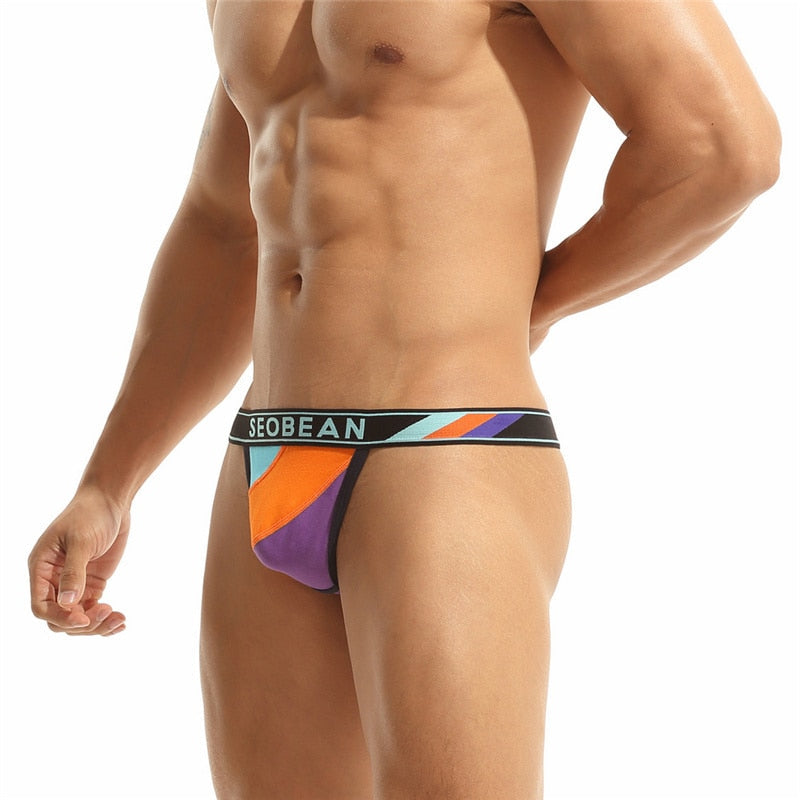 Seobean Color Block Jockstrap | dmunderwear detail image 13