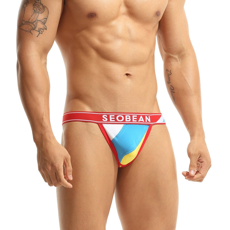 Seobean Color Block Jockstrap | dmunderwear detail image 19