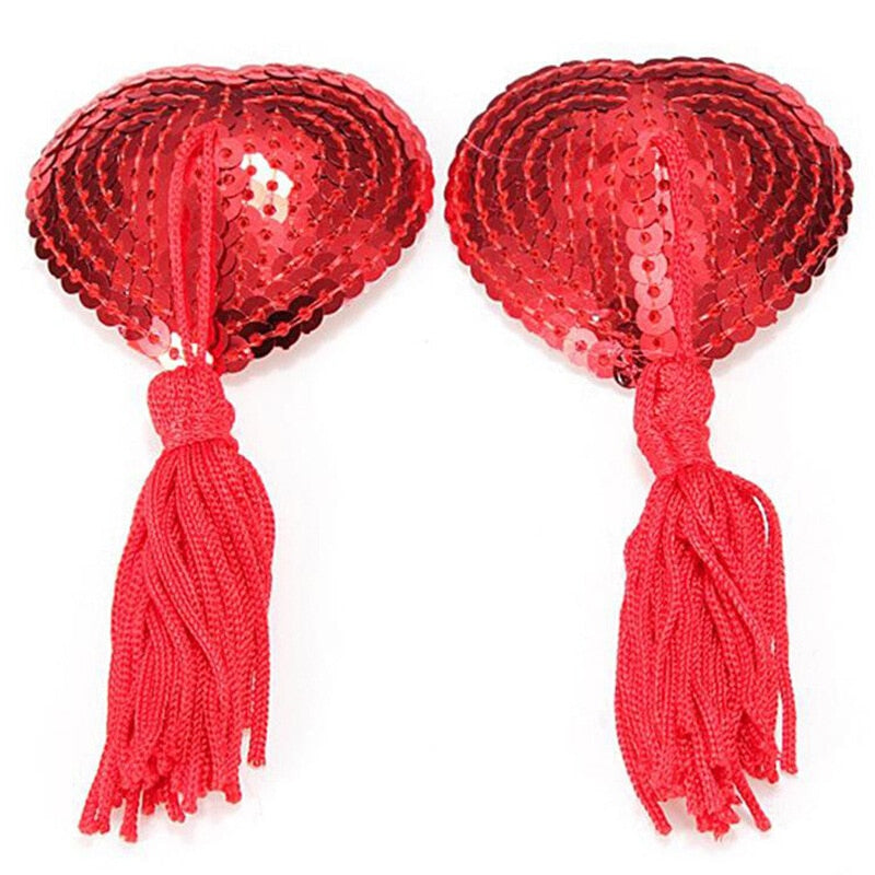 Sexy Burlesque Tassel Pasties | dmunderwear detail image 6