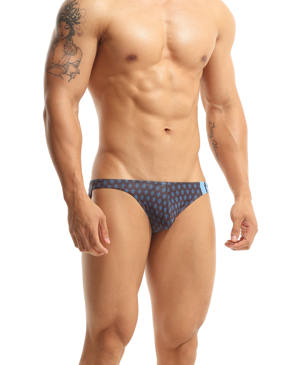 Sexy Low Rise Bikini Briefs “#TOP” 10104 | dmunderwear detail image 7