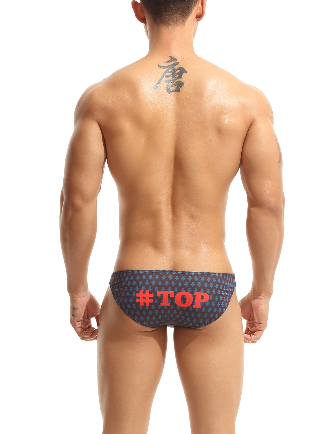 Sexy Low Rise Bikini Briefs “#TOP” 10104 | dmunderwear detail image 8