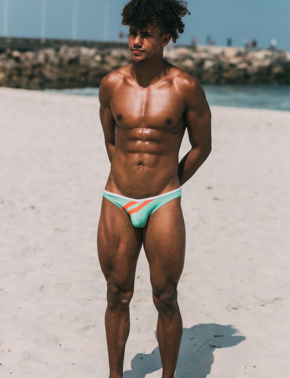 Sexy Low Rise Bikini Brief 230102 | dmunderwear detail image 3