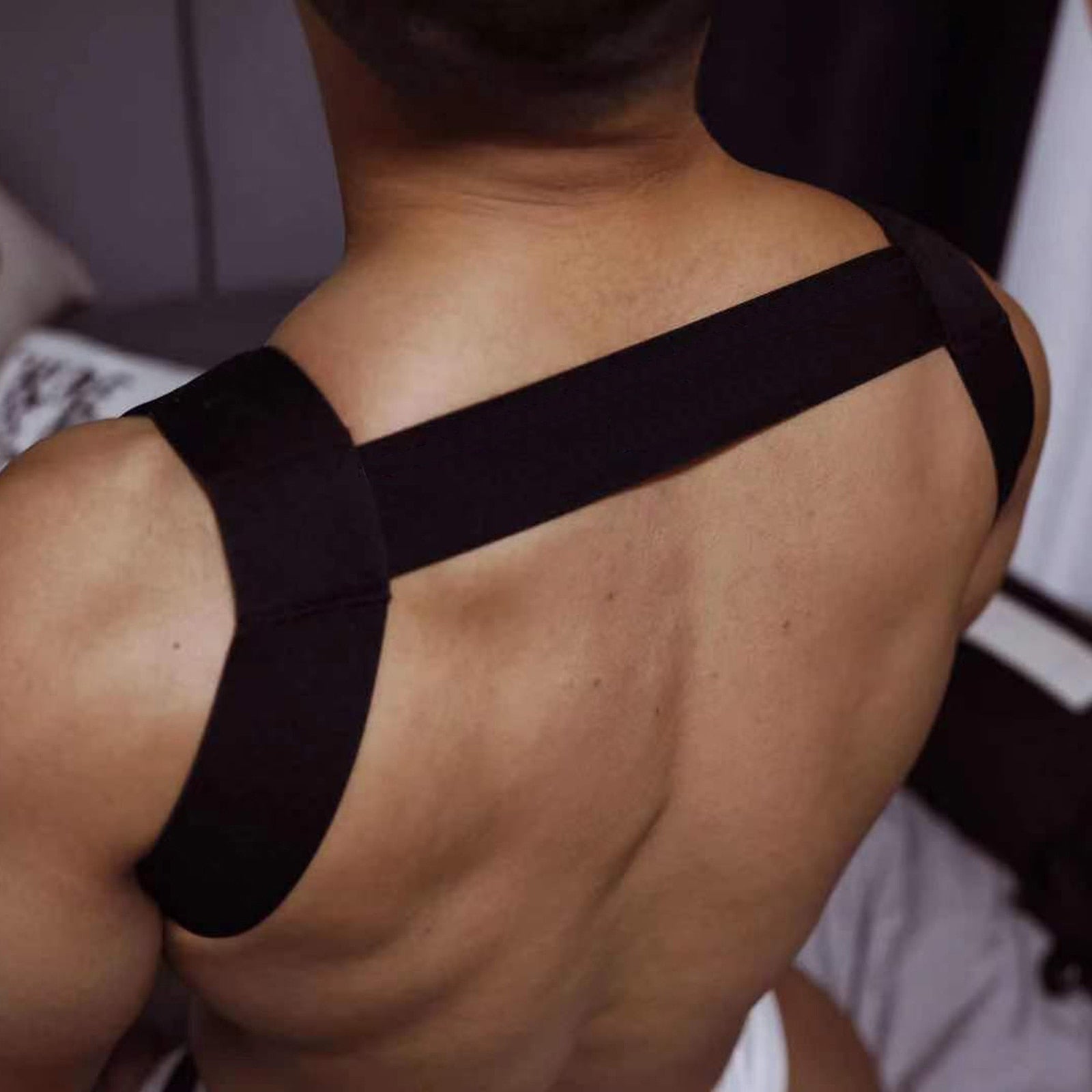 Sexy Men's Full Body Harness | dmunderwear detail image 7