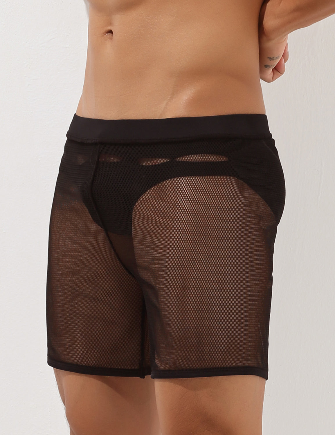 Sexy Mesh Shorts 00605 | dmunderwear detail image 6